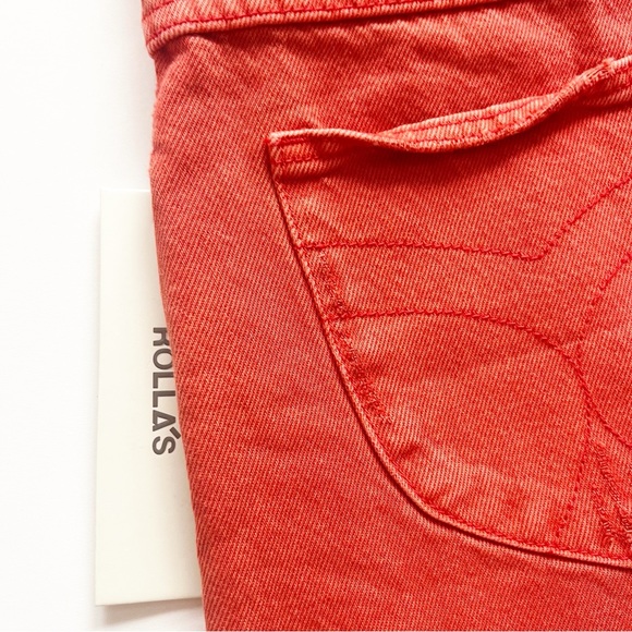 Rolla's Dusters Short Layla in Blood Orange - Picture 6 of 8